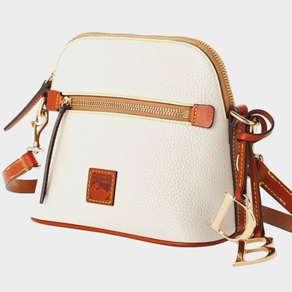 Tan and Brown Dooney and Bourke Bag